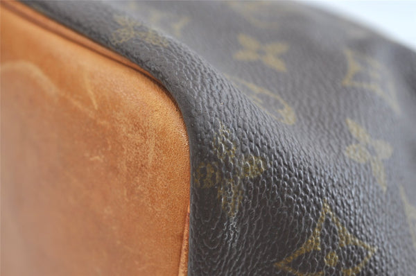 Authentic Louis Vuitton Monogram Petit Noe M42226 Shoulder Drawstring Bag 8063J