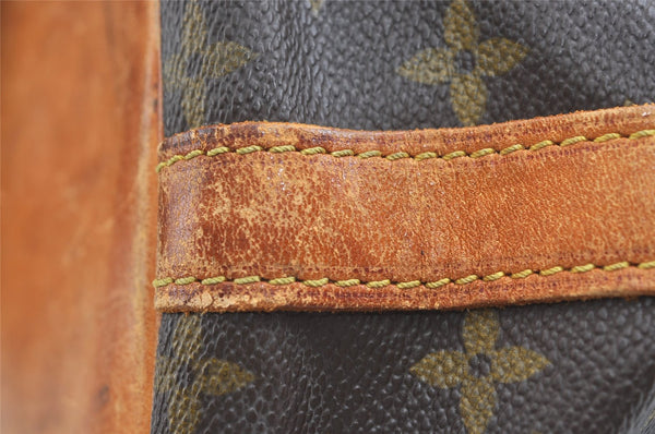 Authentic Louis Vuitton Monogram Petit Noe M42226 Shoulder Drawstring Bag 8063J