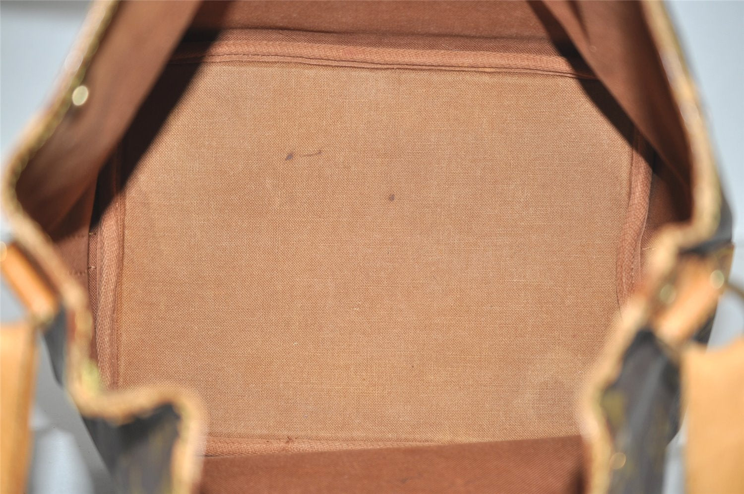 Authentic Louis Vuitton Monogram Petit Noe M42226 Shoulder Drawstring Bag 8063J