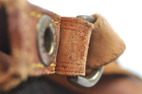 Authentic Louis Vuitton Monogram Petit Noe M42226 Shoulder Drawstring Bag 8063J