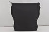 Authentic GUCCI Vintage Shoulder Tote Bag Nylon Leather 92534 Black  8064I