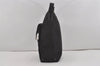 Authentic GUCCI Vintage Shoulder Tote Bag Nylon Leather 92534 Black  8064I
