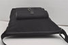 Authentic GUCCI Vintage Shoulder Tote Bag Nylon Leather 92534 Black  8064I