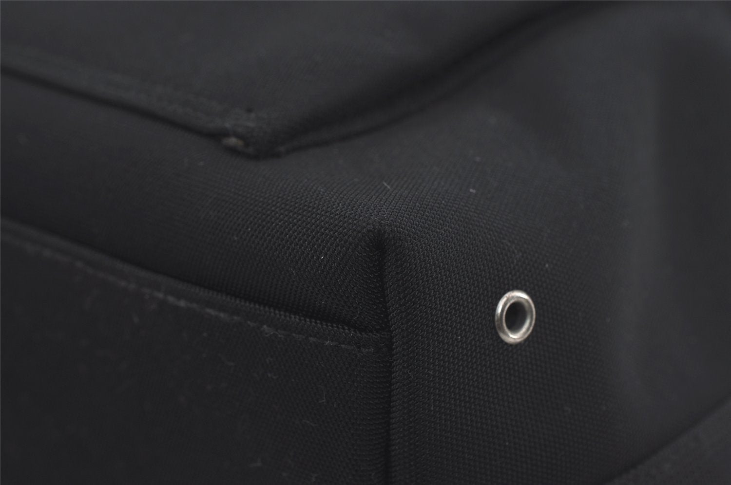 Authentic GUCCI Vintage Shoulder Tote Bag Nylon Leather 92534 Black  8064I