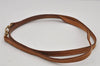 Authentic Louis Vuitton Leather Shoulder Strap Beige 47" LV 8064J