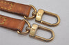 Authentic Louis Vuitton Leather Shoulder Strap Beige 47" LV 8064J