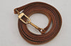 Authentic Louis Vuitton Leather Shoulder Strap Beige 47" LV 8064J