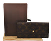 Authentic Louis Vuitton Monogram Pochette Porte Monnaie Credit Wallet Box 8067I