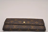 Authentic Louis Vuitton Monogram Pochette Porte Monnaie Credit Wallet Box 8067I