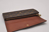 Authentic Louis Vuitton Monogram Pochette Porte Monnaie Credit Wallet Box 8067I