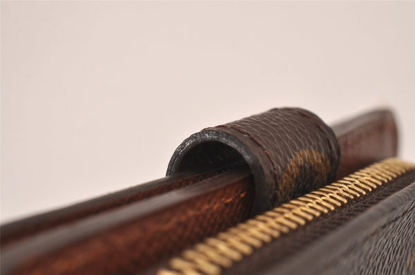 Authentic Louis Vuitton Monogram Compact Zip Bifold Wallet M61667 LV Box 8068I