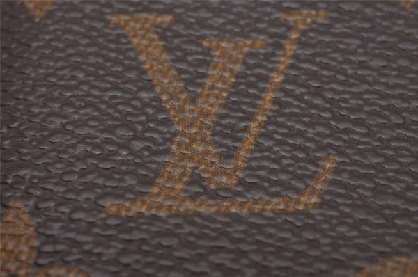 Authentic Louis Vuitton Monogram Compact Zip Bifold Wallet M61667 LV Box 8068I