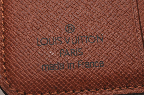 Authentic Louis Vuitton Monogram Compact Zip Bifold Wallet M61667 LV Box 8068I