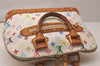 Auth Louis Vuitton Monogram Multicolor Alma PM Hand Bag White M92647 LV 8068J
