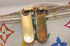 Auth Louis Vuitton Monogram Multicolor Alma PM Hand Bag White M92647 LV 8068J