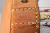 Auth Louis Vuitton Monogram Multicolor Alma PM Hand Bag White M92647 LV 8068J