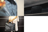 Authentic GUCCI Vintage Bamboo Shoulder Hand Bag Leather Navy Blue Junk 8068M