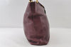 Authentic PRADA Leather Nappa 2Way Shoulder Crossbody Hand Tote Bag Purple 8069I