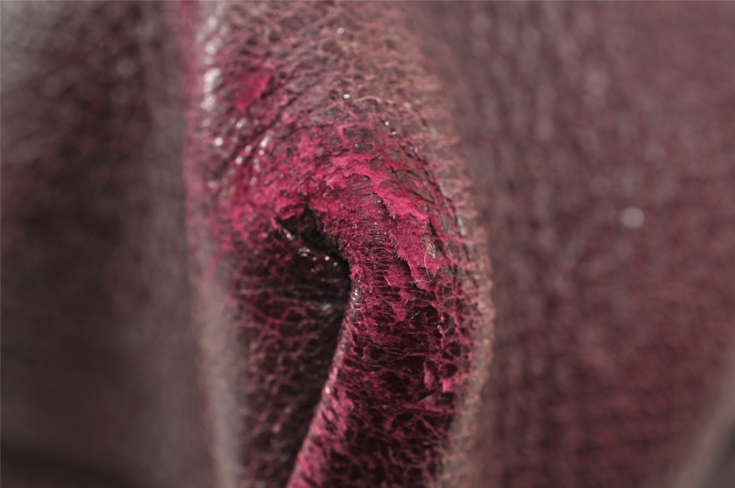 Authentic PRADA Leather Nappa 2Way Shoulder Crossbody Hand Tote Bag Purple 8069I