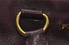 Authentic PRADA Leather Nappa 2Way Shoulder Crossbody Hand Tote Bag Purple 8069I