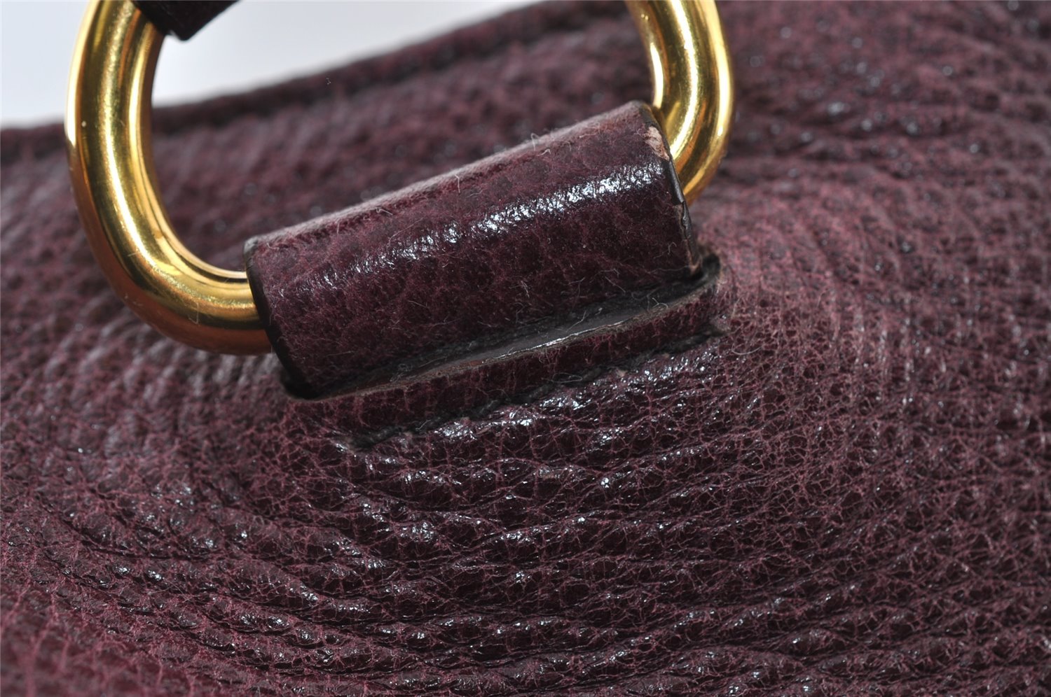 Authentic PRADA Leather Nappa 2Way Shoulder Crossbody Hand Tote Bag Purple 8069I