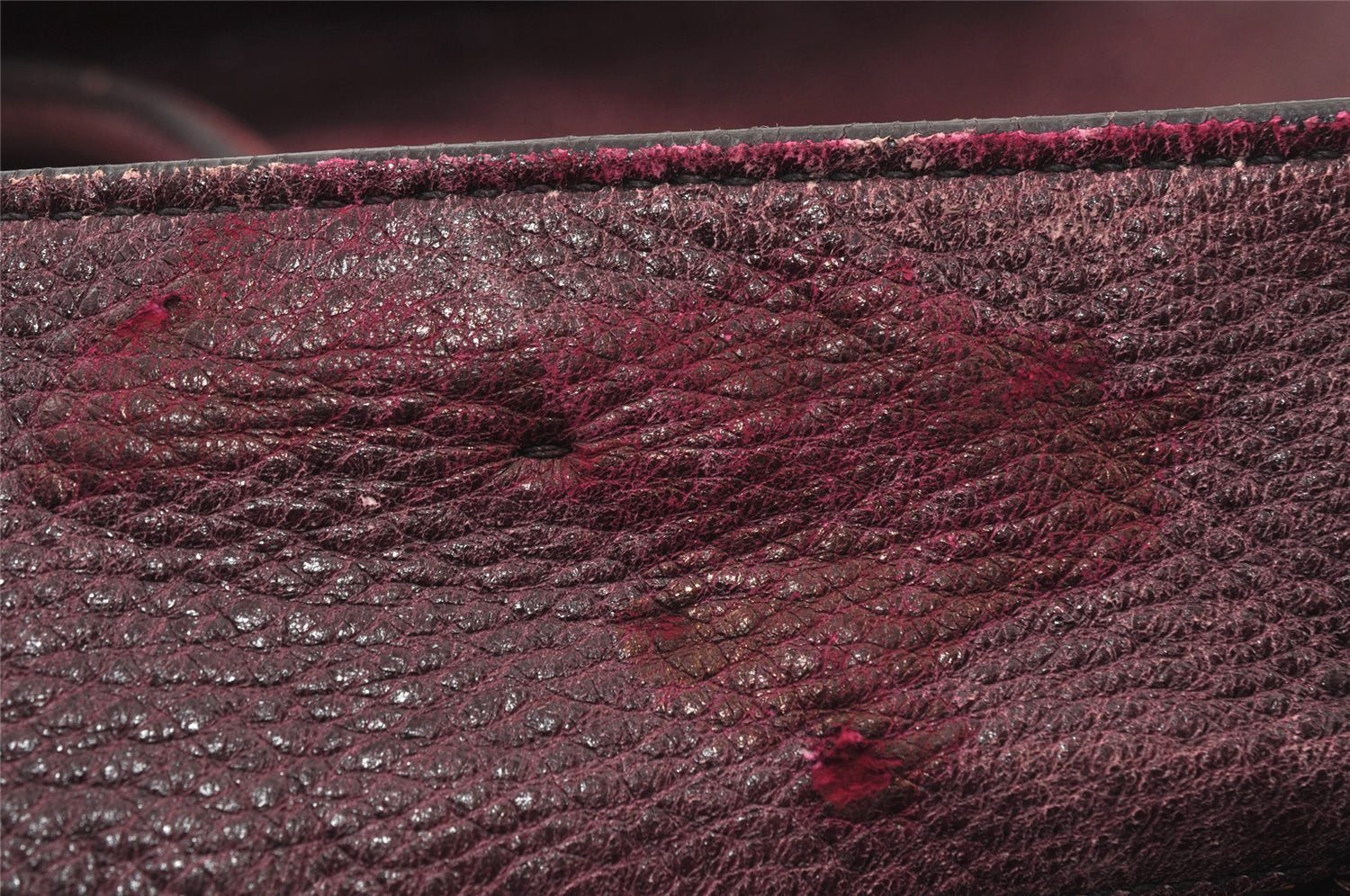 Authentic PRADA Leather Nappa 2Way Shoulder Crossbody Hand Tote Bag Purple 8069I