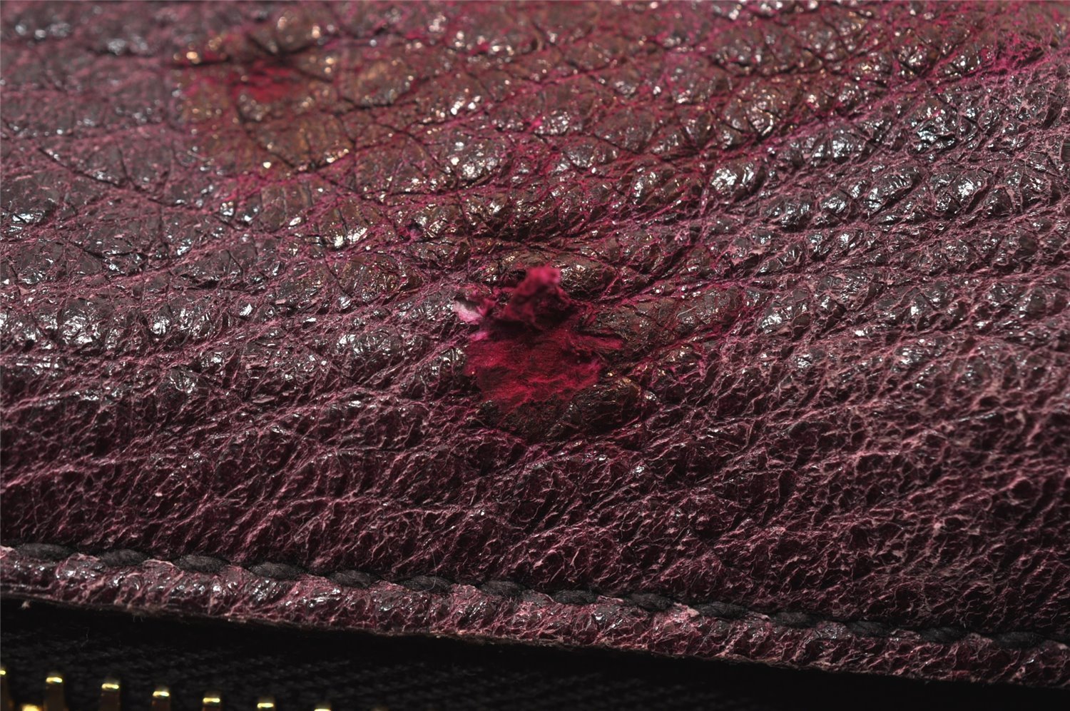 Authentic PRADA Leather Nappa 2Way Shoulder Crossbody Hand Tote Bag Purple 8069I