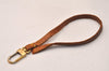 Auth Louis Vuitton Leather Strap For Pochette Accessoires Beige 11.8" Junk 8069J