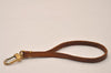 Auth Louis Vuitton Leather Strap For Pochette Accessoires Beige 11.8" Junk 8069J