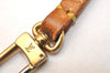 Auth Louis Vuitton Leather Strap For Pochette Accessoires Beige 11.8" Junk 8069J