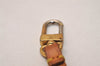 Auth Louis Vuitton Leather Strap For Pochette Accessoires Beige 11.8" Junk 8069J