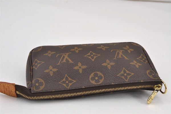 Authentic Louis Vuitton Monogram Pouch For Bucket GM LV 8070J