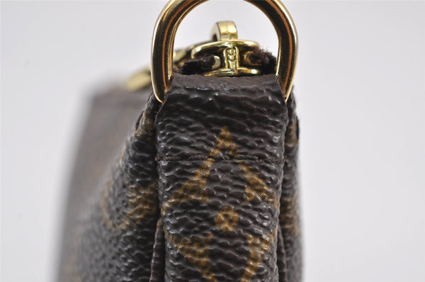 Authentic Louis Vuitton Monogram Pouch For Bucket GM LV 8070J