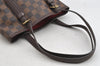 Authentic Louis Vuitton Damier Marais Bucket Shoulder Tote Bag N42240 LV 8071I