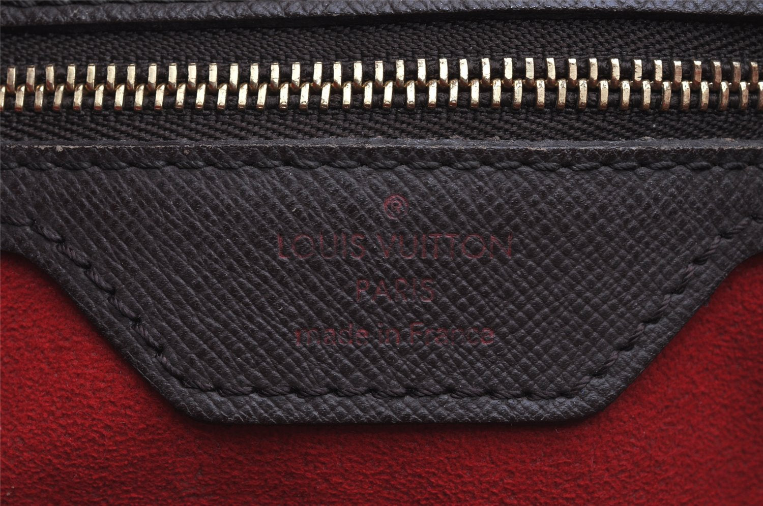 Authentic Louis Vuitton Damier Marais Bucket Shoulder Tote Bag N42240 LV 8071I