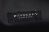 Authentic BURBERRY Nova Check Nylon Leather 2Way Clutch Hand Bag Beige 8072J