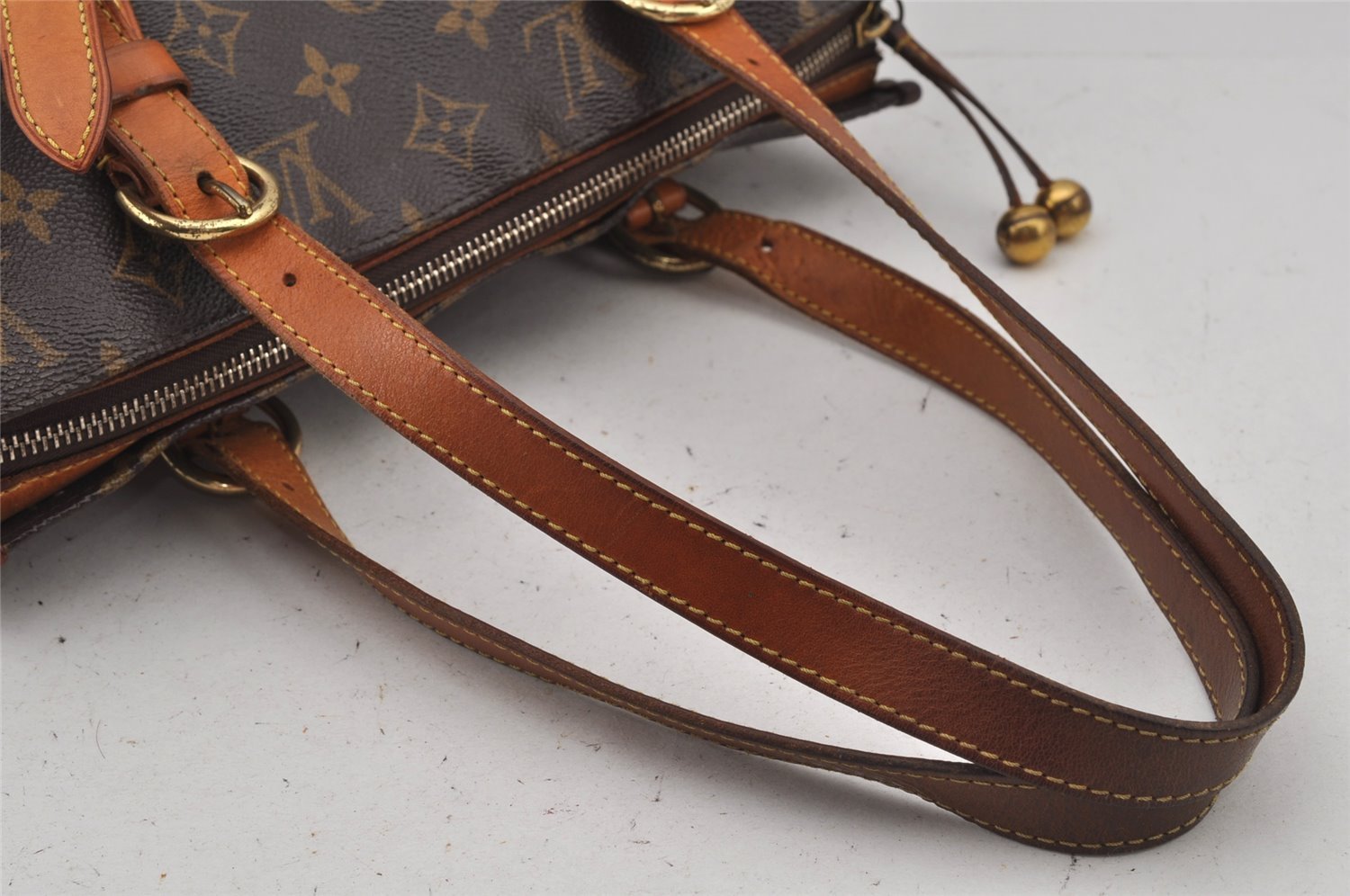 Authentic Louis Vuitton Monogram Popincourt Haut Shoulder Bag M40007 LV 8073J