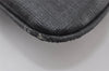 Authentic FENDI Zucchino Shoulder Cross Body Bag Purse PVC Leather Black 8074I