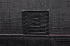 Authentic FENDI Zucchino Shoulder Cross Body Bag Purse PVC Leather Black 8074I