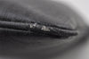Authentic FENDI Zucchino Shoulder Cross Body Bag Purse PVC Leather Black 8074I