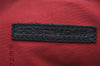 Authentic FENDI Zucchino Shoulder Cross Body Bag Purse PVC Leather Black 8074I