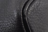 Authentic Burberrys Vintage Leather Shoulder Hand Bag Purse Black 8075J