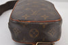 Authentic Louis Vuitton Monogram Pochette Gange Waist Body Bag M51870 LV 8077J