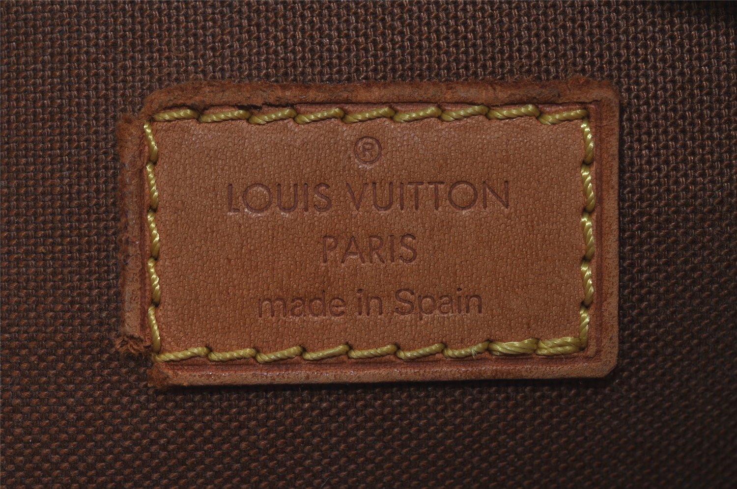 Authentic Louis Vuitton Monogram Pochette Gange Waist Body Bag M51870 LV 8077J