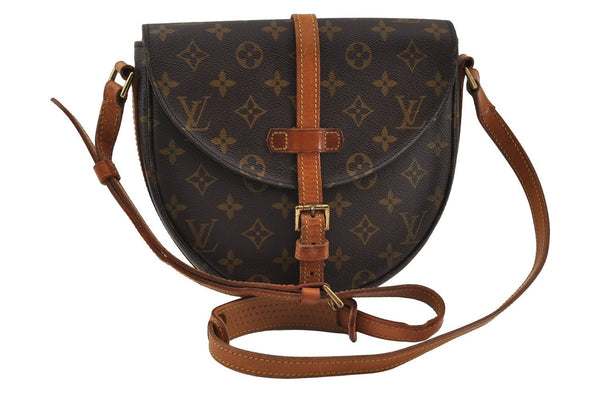 Authentic Louis Vuitton Monogram Chantilly PM Shoulder Cross Bag M51234 LV 8079I