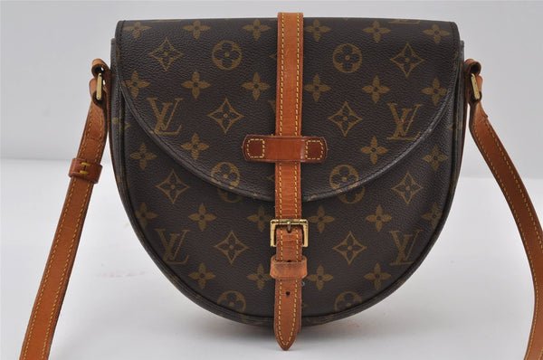 Authentic Louis Vuitton Monogram Chantilly PM Shoulder Cross Bag M51234 LV 8079I