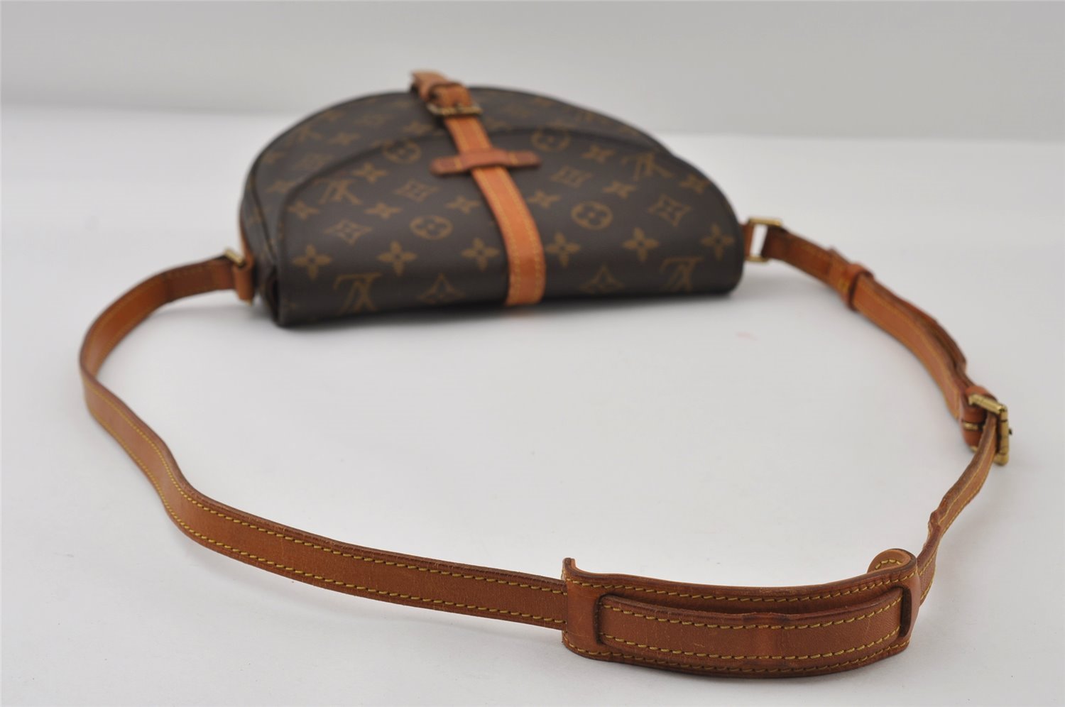 Authentic Louis Vuitton Monogram Chantilly PM Shoulder Cross Bag M51234 LV 8079I