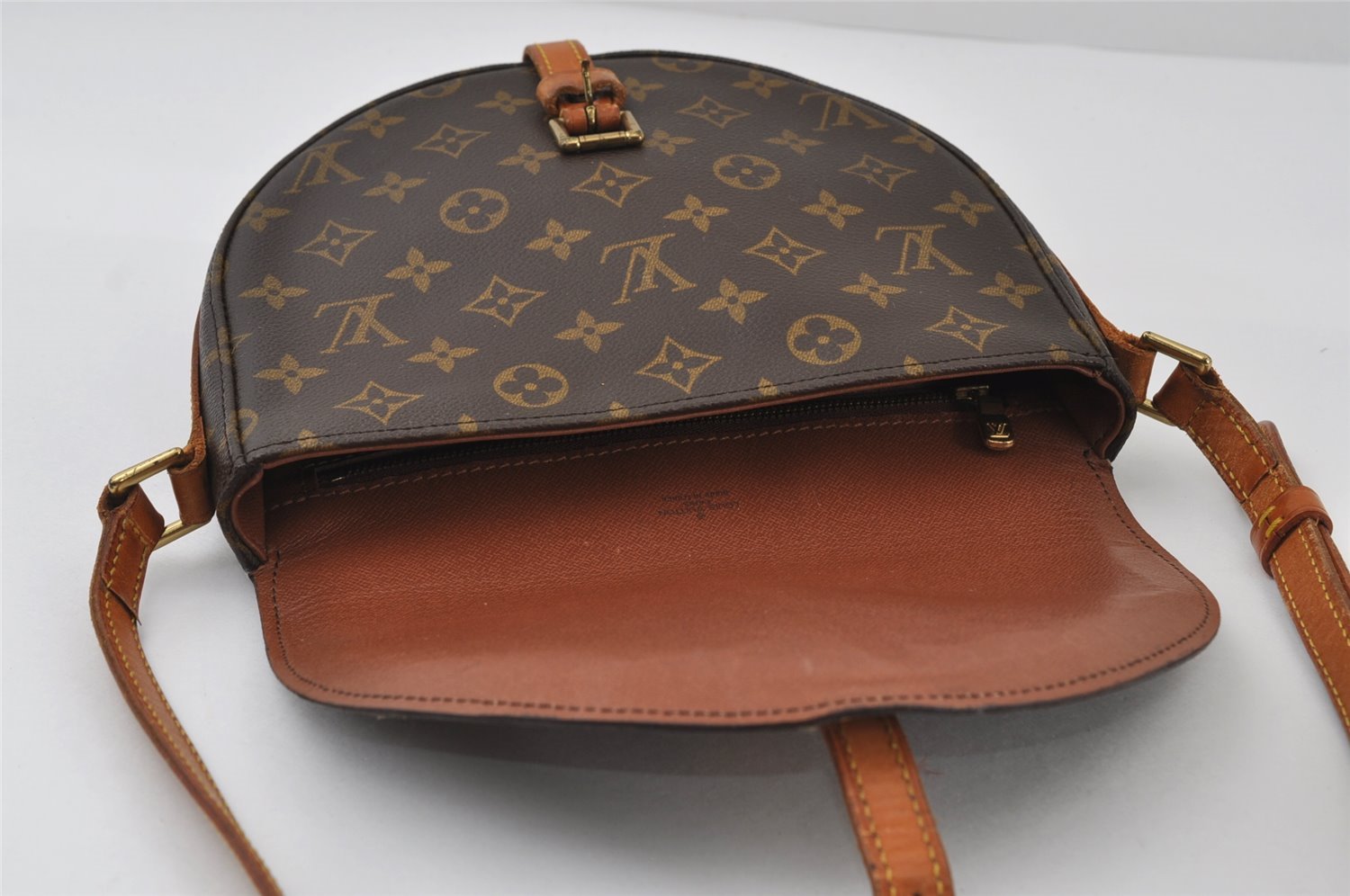 Authentic Louis Vuitton Monogram Chantilly PM Shoulder Cross Bag M51234 LV 8079I