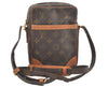 Authentic Louis Vuitton Monogram Danube Shoulder Cross Body Bag M45266 LV 8079J