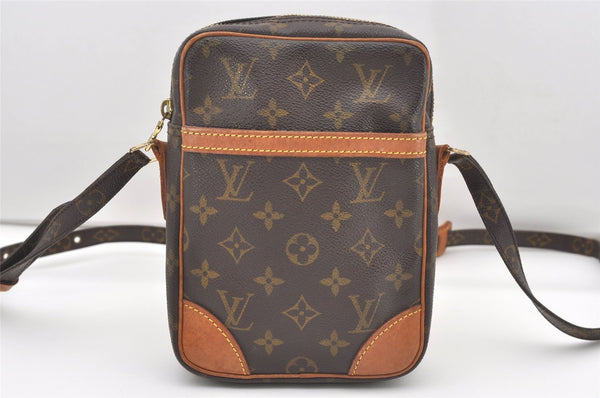 Authentic Louis Vuitton Monogram Danube Shoulder Cross Body Bag M45266 LV 8079J